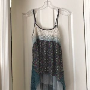 Gimmicks adorable multi-color tank.